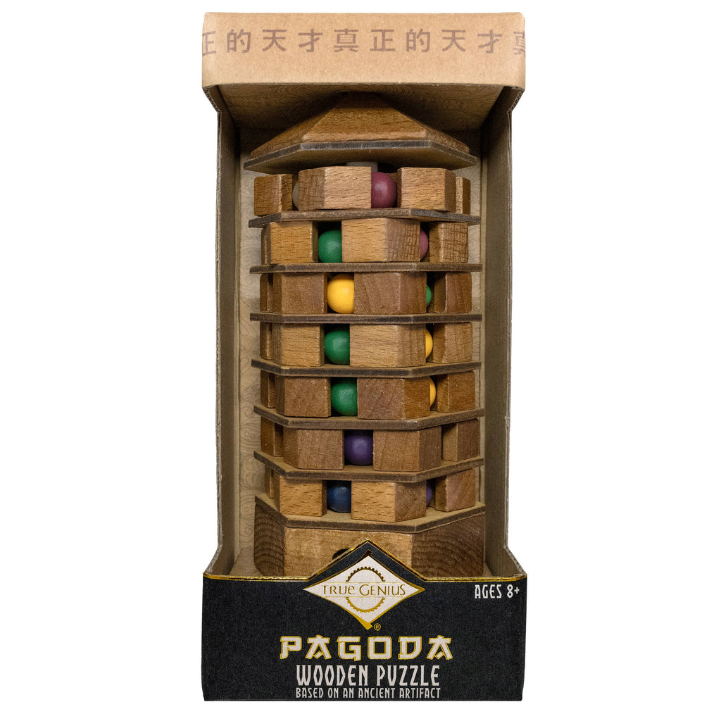 True Genius Chinese Pagoda Puzzle
