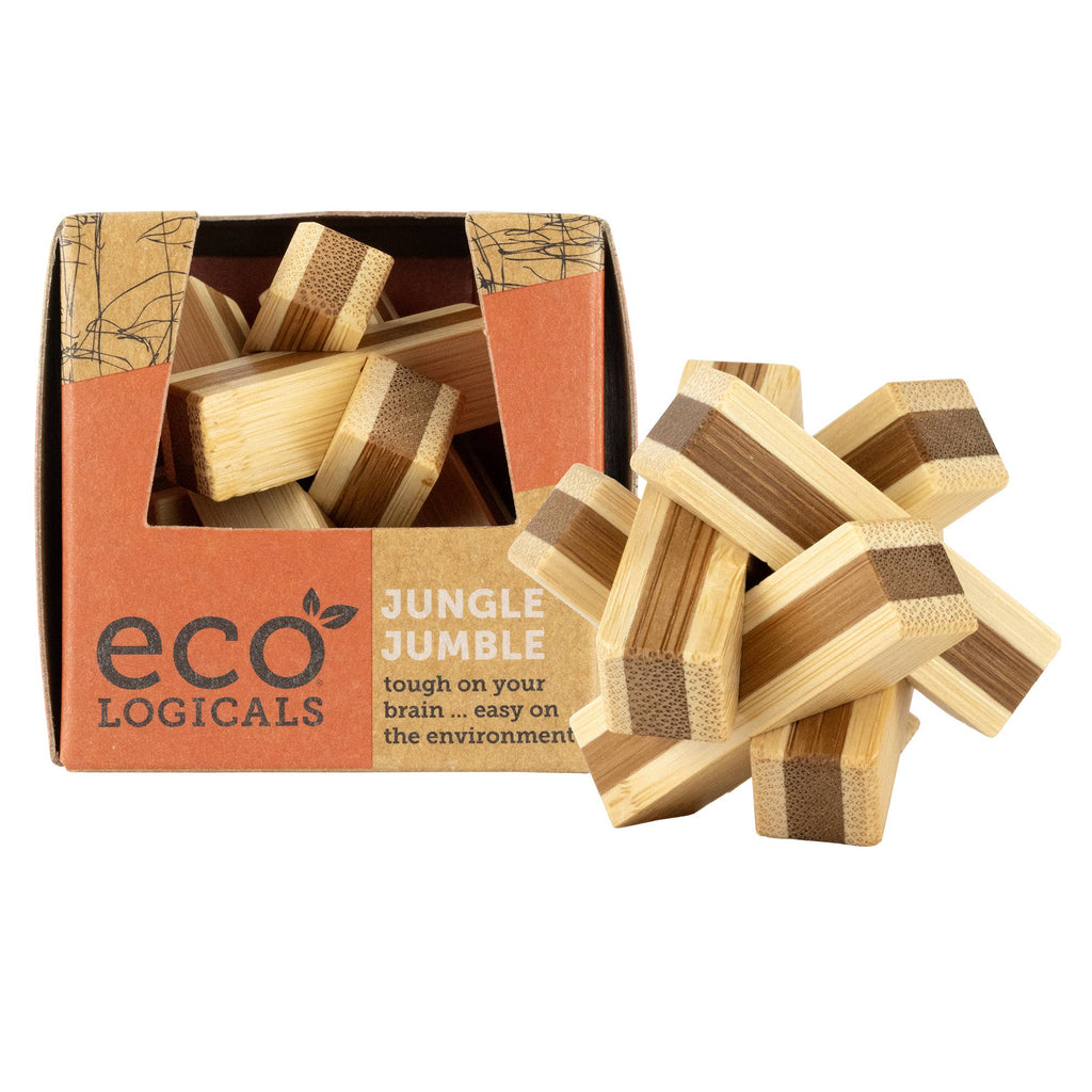 Mini Eco-Friendly Bamboo Brainteasers