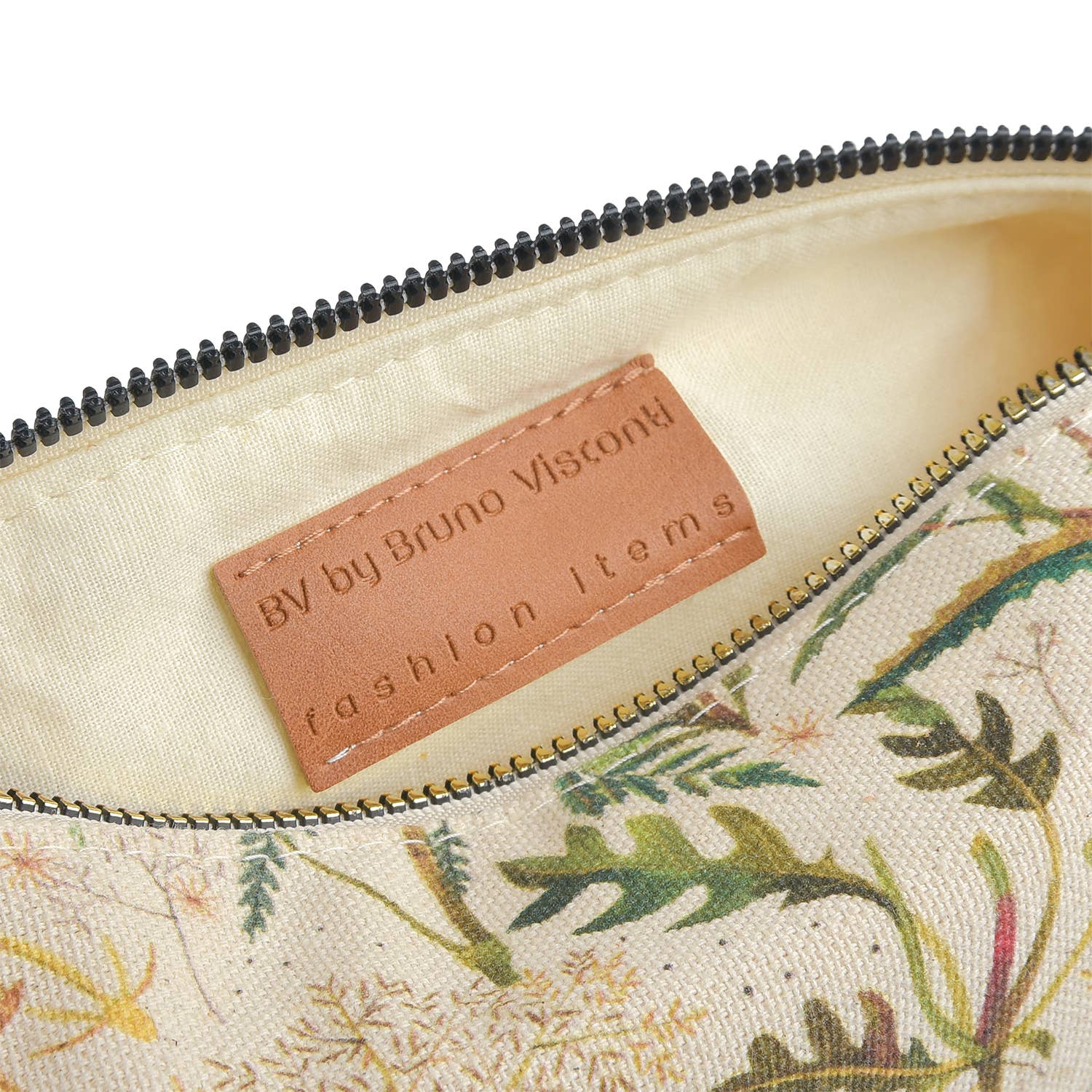 Pencil Pouch - Greens and Flowers