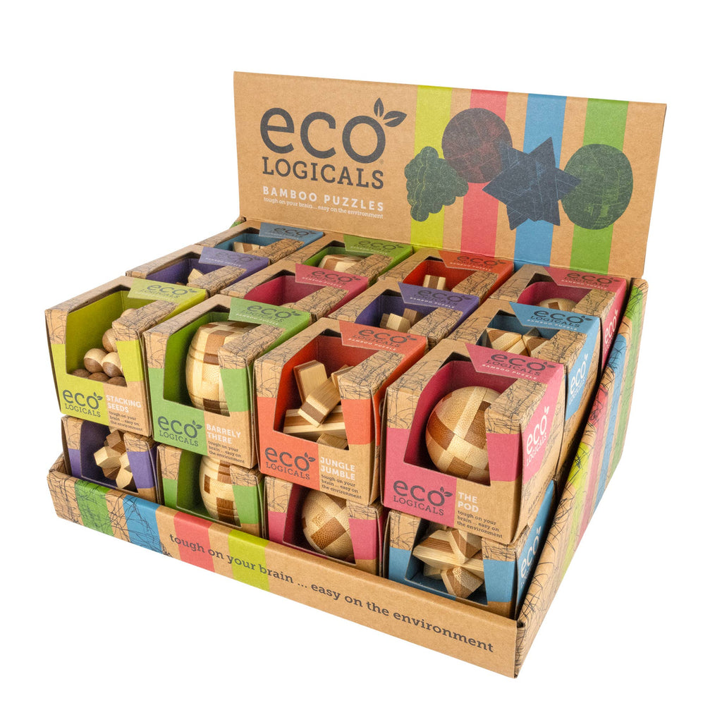 Mini Eco-Friendly Bamboo Brainteasers