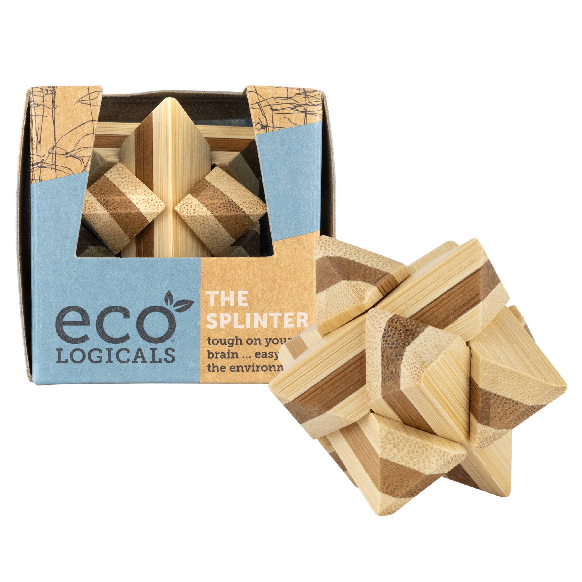 Mini Eco-Friendly Bamboo Brainteasers