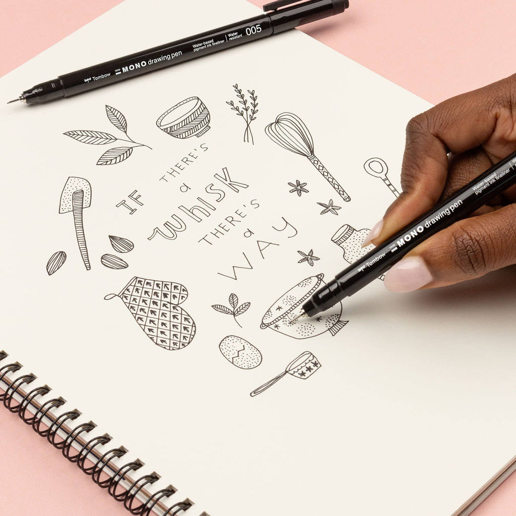 MONO Drawing Pen, 005, 2-Pack