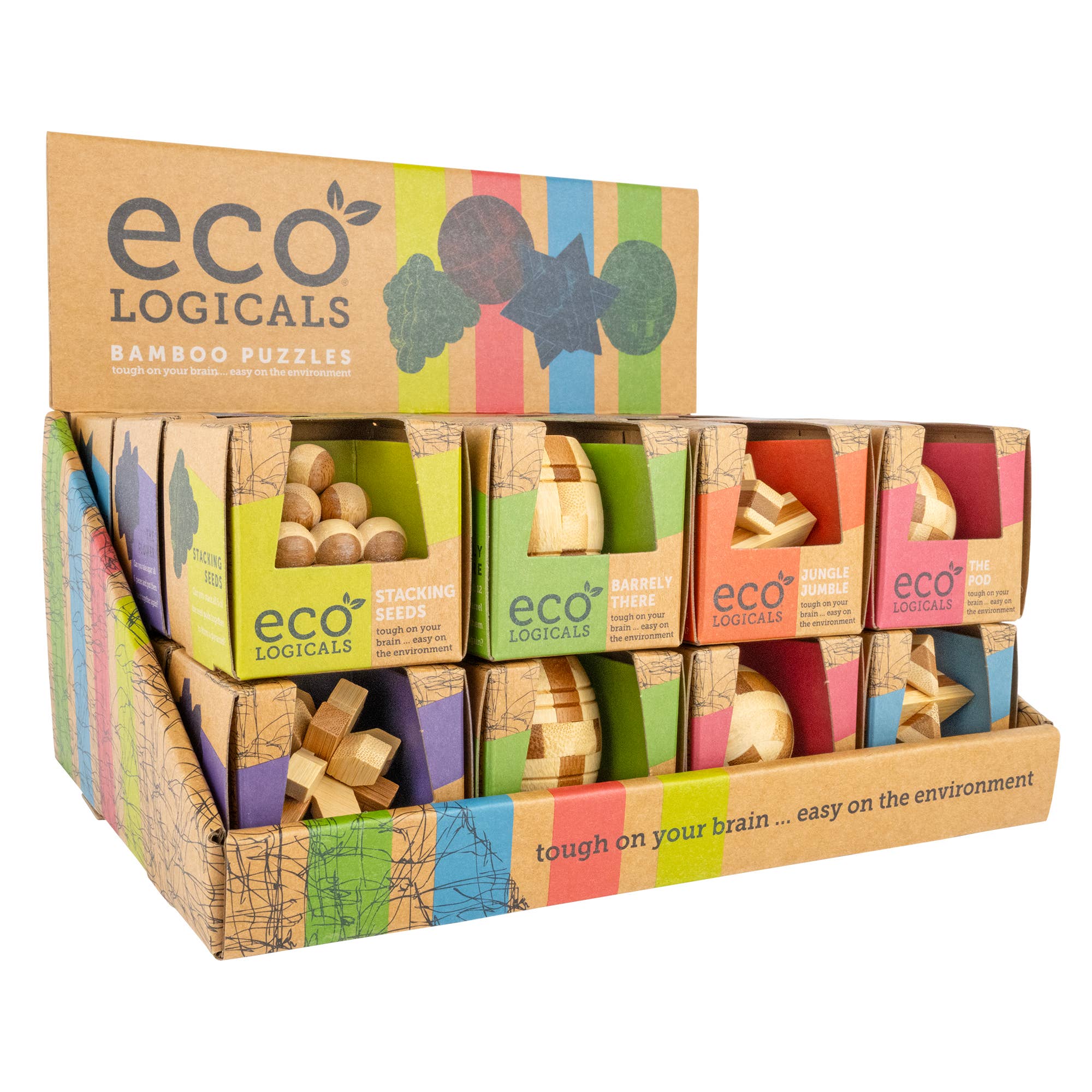 Mini Eco-Friendly Bamboo Brainteasers