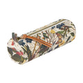 Pencil Pouch - Forest Flowers on White