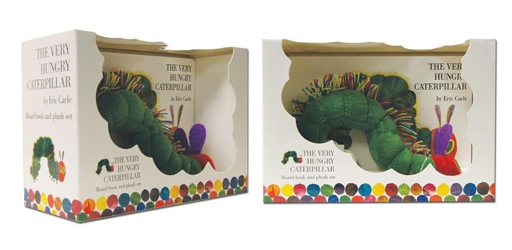 The Very Hungry Caterpillar Board Book and Plush (Book&Toy) cover image
