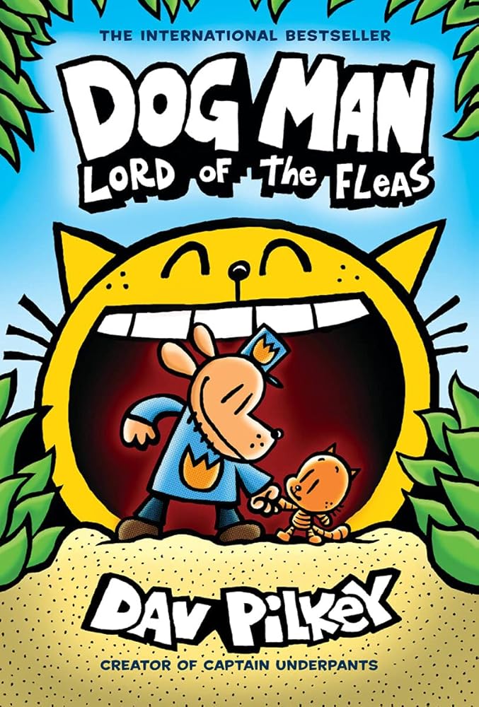 Dog Man: Lord of the Fleas: A Graphic Novel (Dog Man #5): From the Creator of Captain Underpants (5) cover image