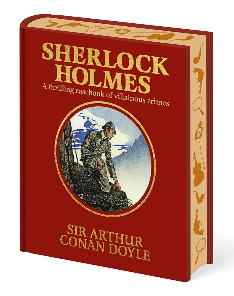 Arcturus Publishing Ltd Sherlock Holmes A Thrilling Casebook of Villainous Crimes (Arcturus Decorative Classics). cover image