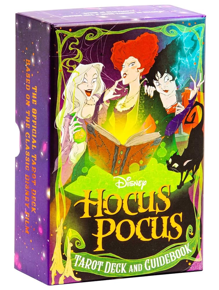 Hocus Pocus: The Official Tarot Deck and Guidebook: (Tarot Cards, Tarot for Beginners, Hocus Pocus Merchandise, Hocus Pocus Book) (Disney) cover image