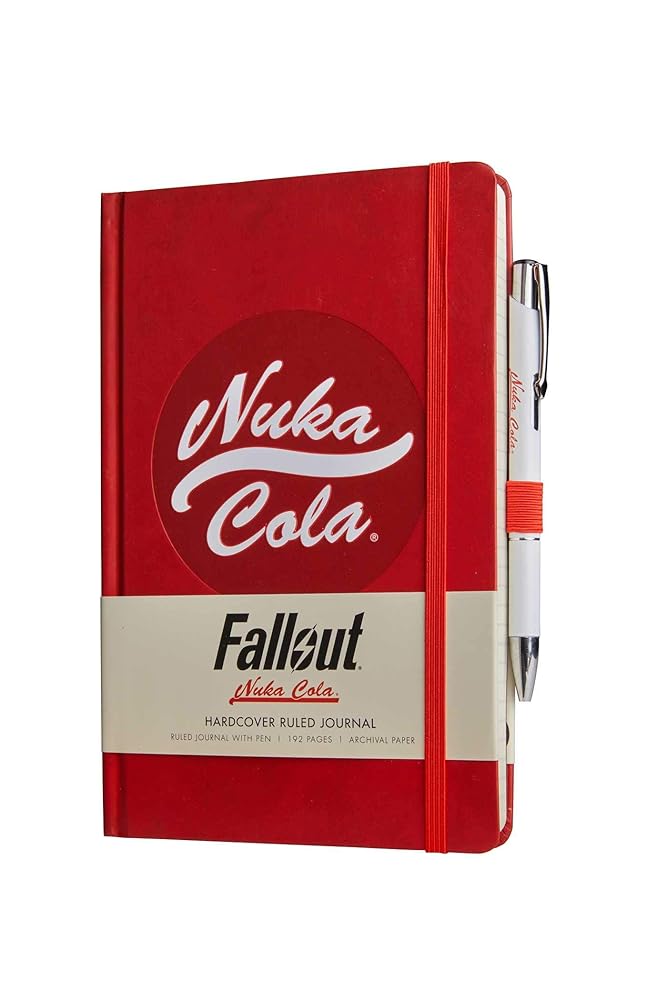 Fallout Hardcover Ruled Journal (With Pen) (Gaming) cover image