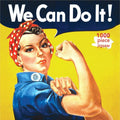 Jigsaw: Rosie the Riveter Poster (1000-piece): 1000-Piece Jigsaw Puzzles cover image