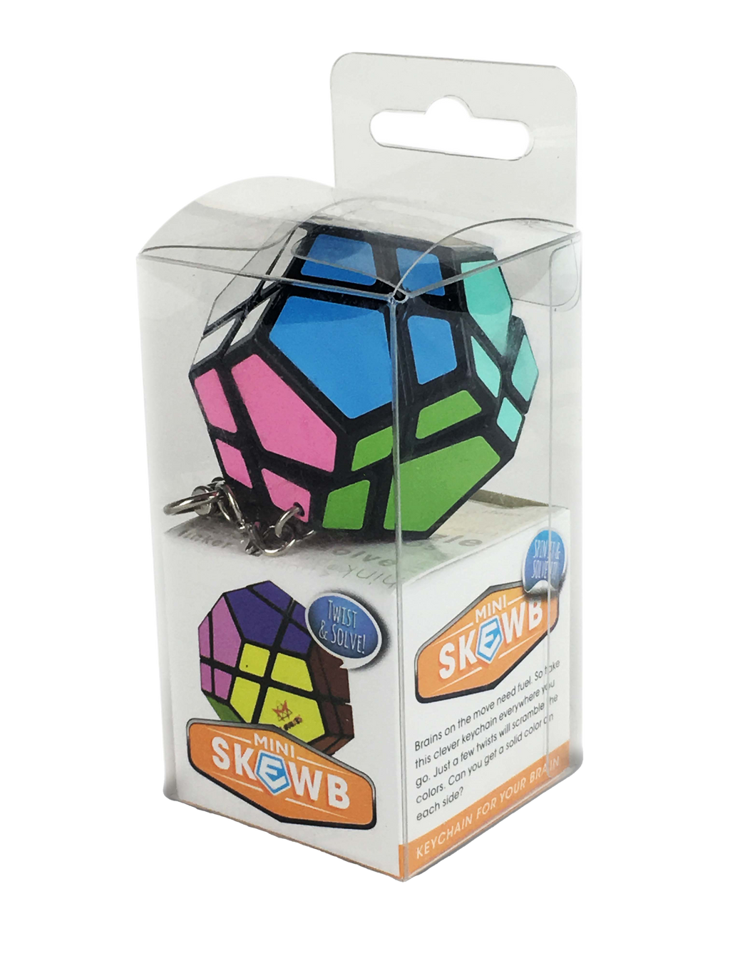 Meffert's Mini- Skewb Keychain