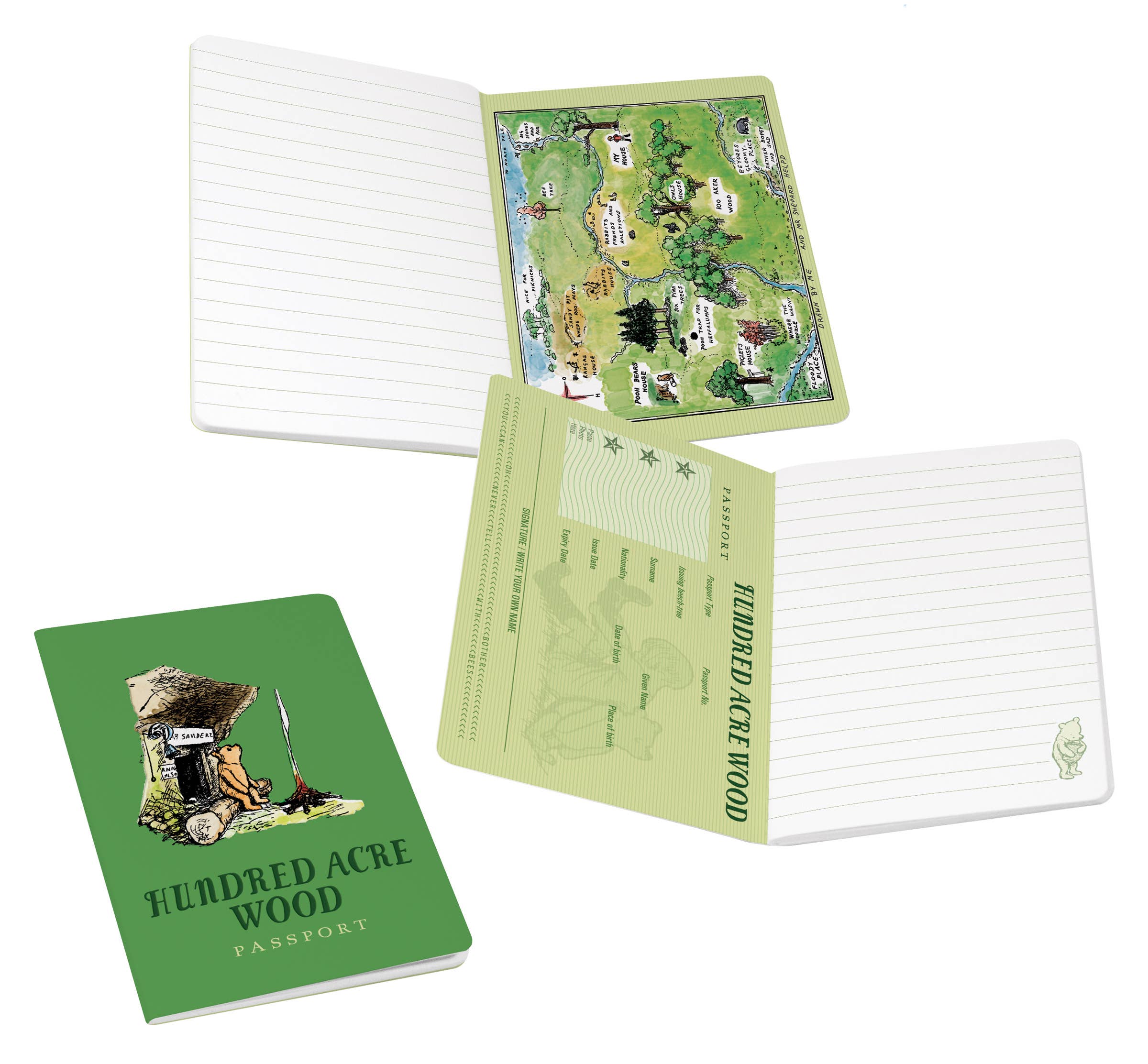 Hundred Acre Wood Notebook