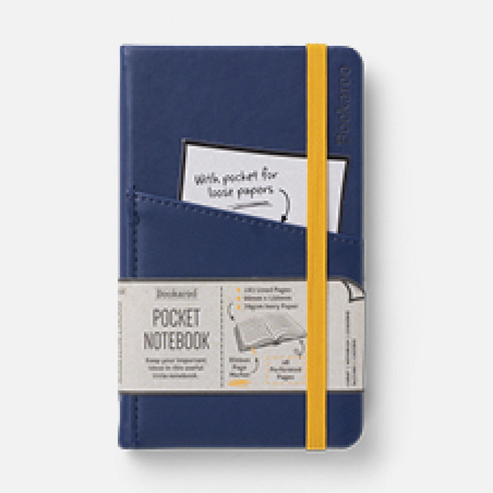 Bookaroo A6 Pocket Notebook Navy -43006